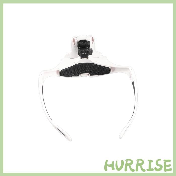 Bandeau Loupe bandeau avec lumière LED 10x/15x/20x/25x avec sac de rangement pour réparation de bijoux, horloge, loupe cadeau Bandeau Loupe bandeau avec lumière LED 10x/15x/20x/25x avec sac de rangement pour réparation de bijoux, horloge, loupe cadeau
