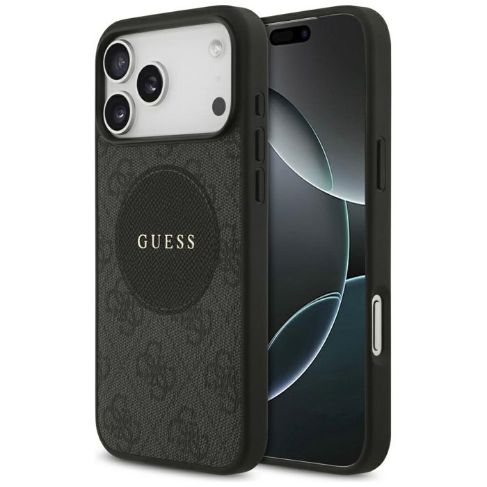 Coque Guess 4G Circle Classic Logo MagSafe pour iPhone 17 Pro