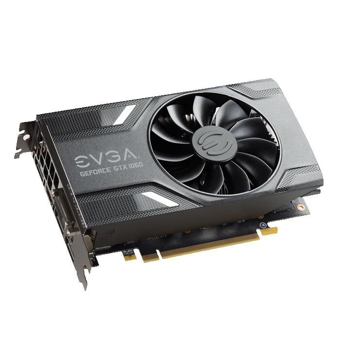 Carte graphique EVGA GeForce GTX 1060 GAMING ACX 2.0 (Single Fan) 6 Go GDDR5 HDMI 2.0b 3x DisplayPort DVI-D - Evga