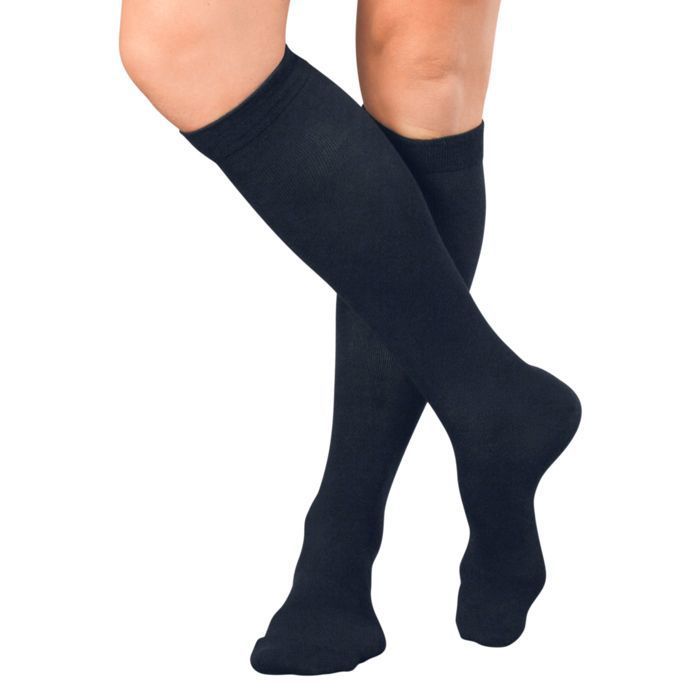 Chaussettes de compression - Celodoro - Pour le voyage et l’avion - Femme & Homme (1 paire) - Bleu marine