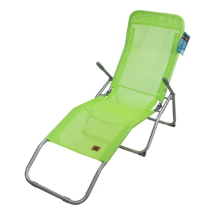 Chaise longue de jardin pliable - KING TUL - 143x90x60 cm déplié - 125x60x18 cm plié - Charge maximale 150 kg