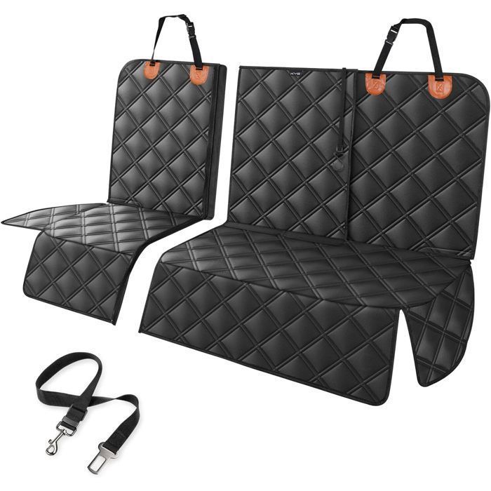 Housse Protection Banquette Arrière Voiture Chien Imperméable Universelle Détachable 135 x 56 x 45 cm Lavable