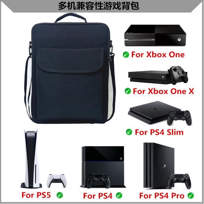 Étui de transport de jeu, sac de voyage lancé pour Xbox One X, PS5