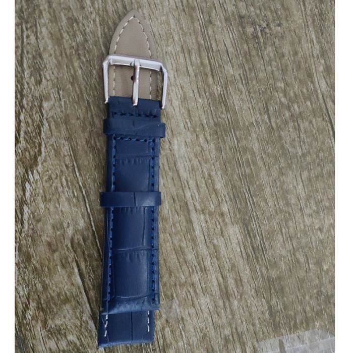 Bracelets De Montre Vintage COBRA En Cuir Véritable - Largeur 8 Ou 12 Mm