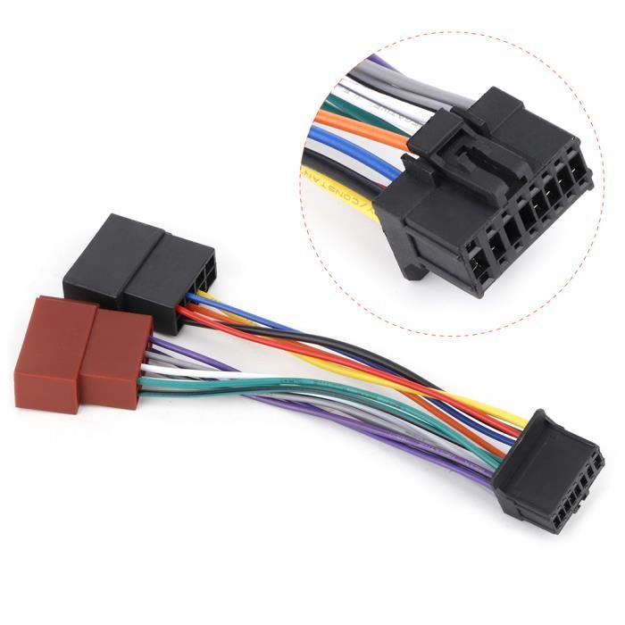 Adaptateur ISO CT20UV02 Pour Autoradio Opel Vectra 1995-2005 - Harnais Câble Neuf Motor Guard