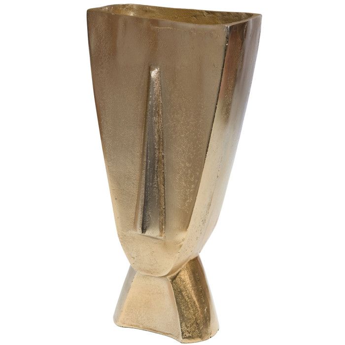 Vase Visage Gold 38 cm - Amadeus