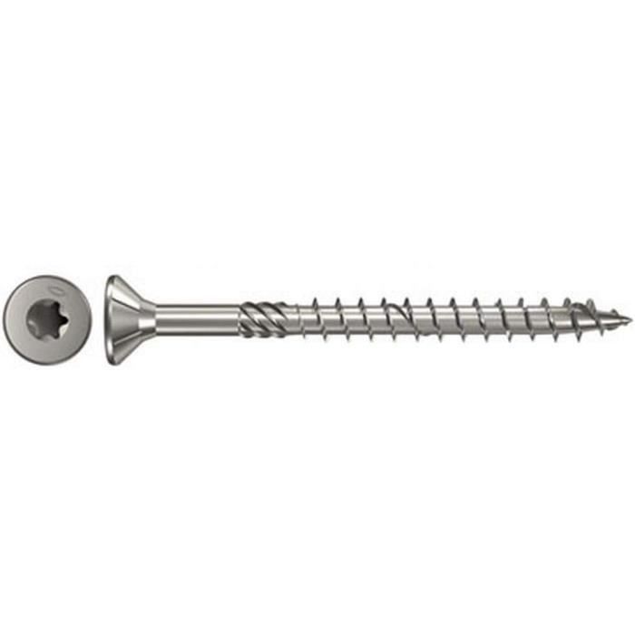 Vis Fast Vis À Bois - Power-fast 5.0 X 50 Tête Fraisée. Empreinte Tx. Inox A4 ...