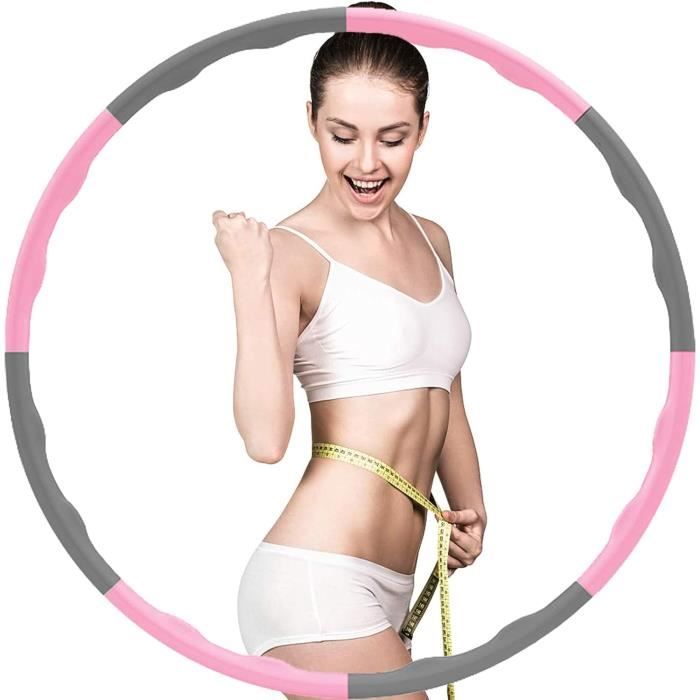 GORILLA SPORTS Hula Hoop Fitness Réglable 96cm 1kg - Cerceau Démontable Avec Massage Pour Perte De Poids Et Entraînement
