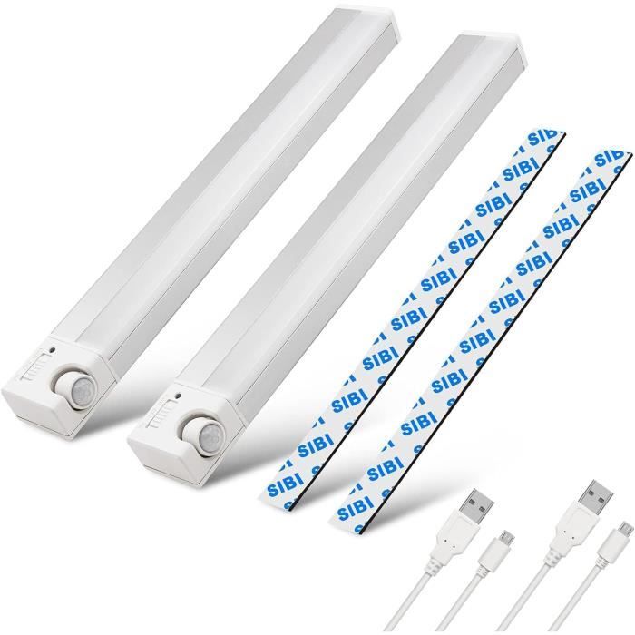 Coovee Lot De 6 Lampes LED Avec Détecteur De Mouvement - Éclaire Tes Placards Sans Fil !