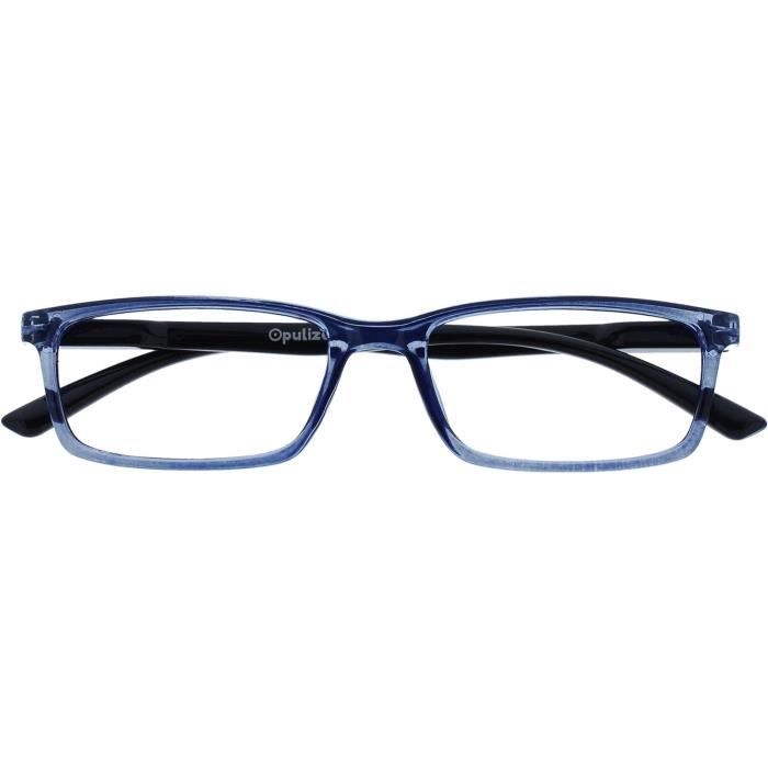 Lunettes Loupes De Lecture Anti-lumière Bleue Euro Furlux - Monture Bordeaux, Taille Unique