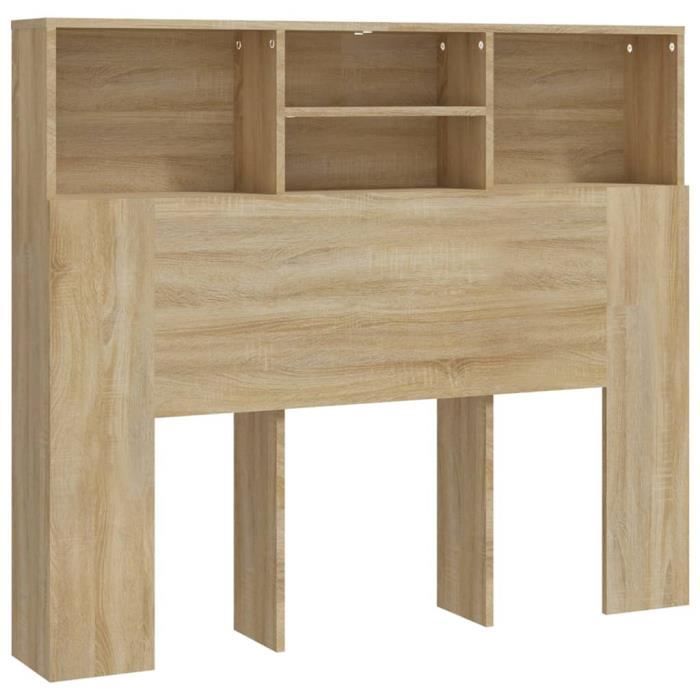 Armoire de tête de lit Chêne sonoma 120x19x1035 cm104 [cm]