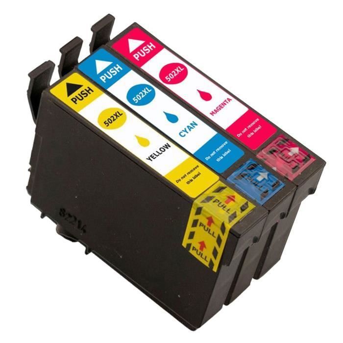 Bureau Cartouche Compatible Cartouches d'encre Remplacement pour Epson 502 XL pour Epson