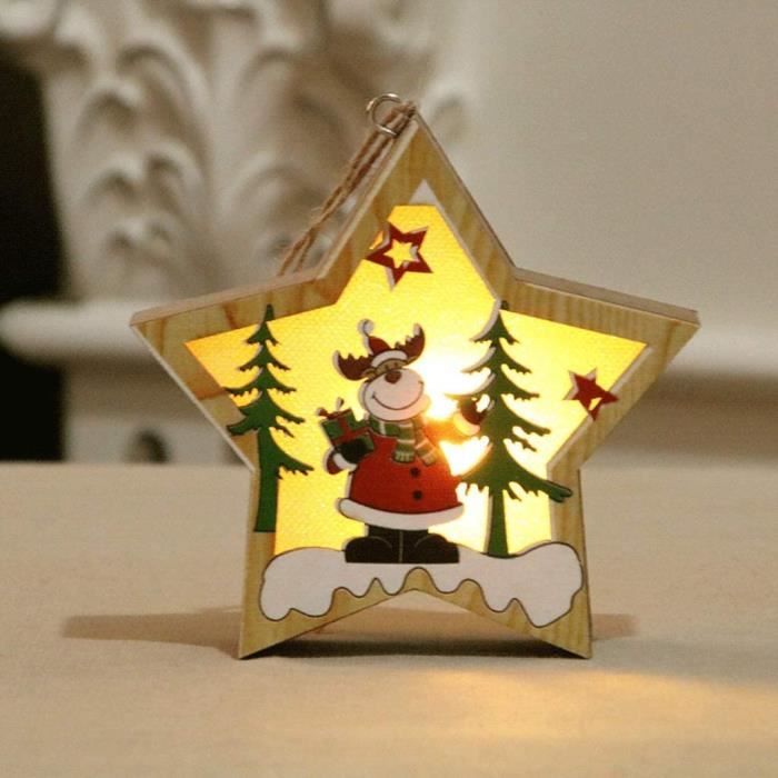 Sapin de noël Artificiel realiste Père Noël Pendentif Hanging Elk