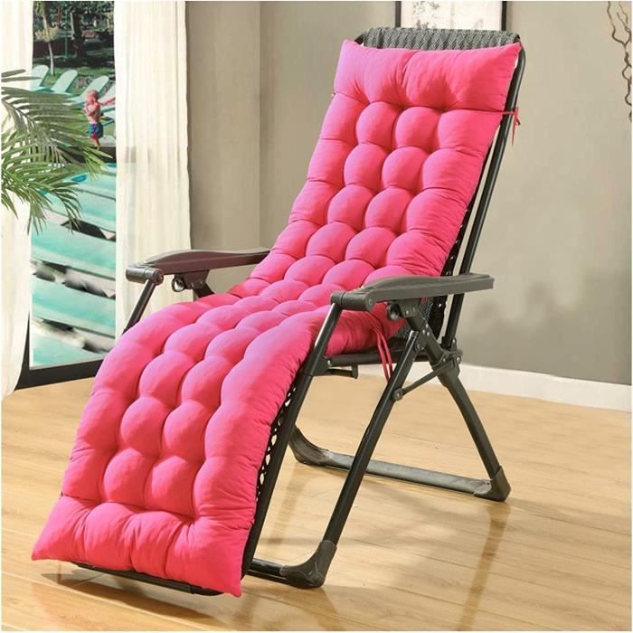 Coussin Bain De Soleil Jardin Pliable Anti-Drapant Coussin Chaise