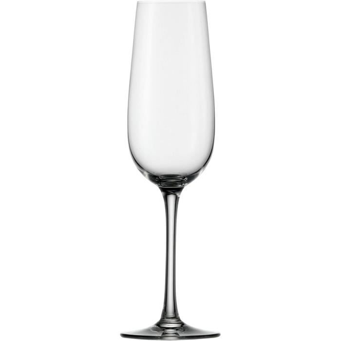 Stölzle Lausitz Champagneglazen Quatrophil Set van 6, 290 ml - Elegante