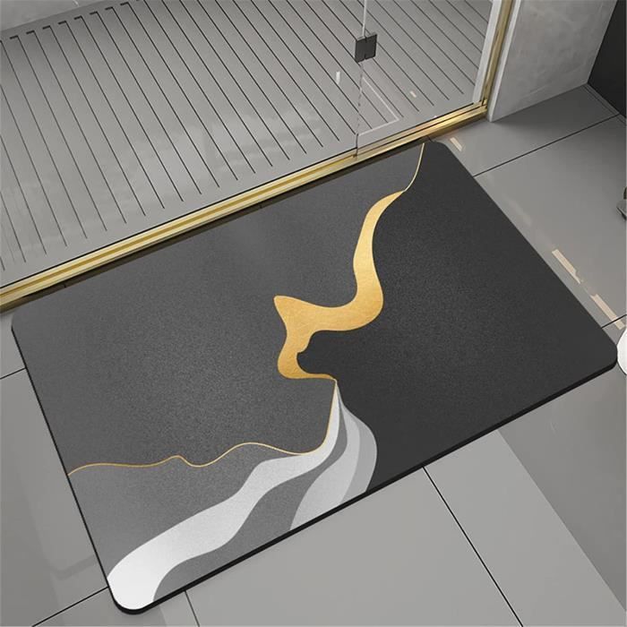 Savagrow Plateau Absorbant En Diatomite 35x16 Cm - Support De Séchage Pour Cuisine, Salle De Bain - Absorbe L'eau Des Tasses, Savon, Brosse à Dents