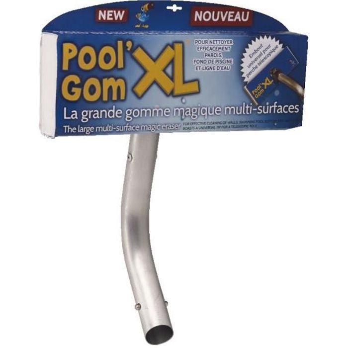 Grande gomme multi-surfaces Pool'gom XL pour piscine