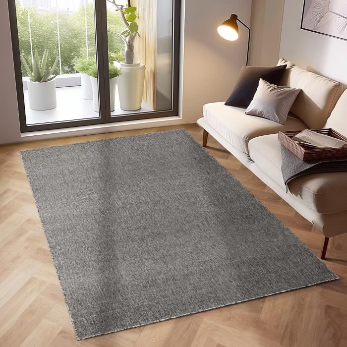 Tapis Salon Gris