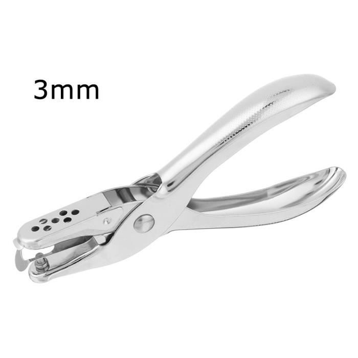 Perforatrice 4 Trous Poinçon à Main 1 Trou En Forme De Champignon - Capacité 6 Feuilles - Poignée Ergonomique - Pour Bureau Ou Scolaire Poinçon Collecteur Copeaux Intégré