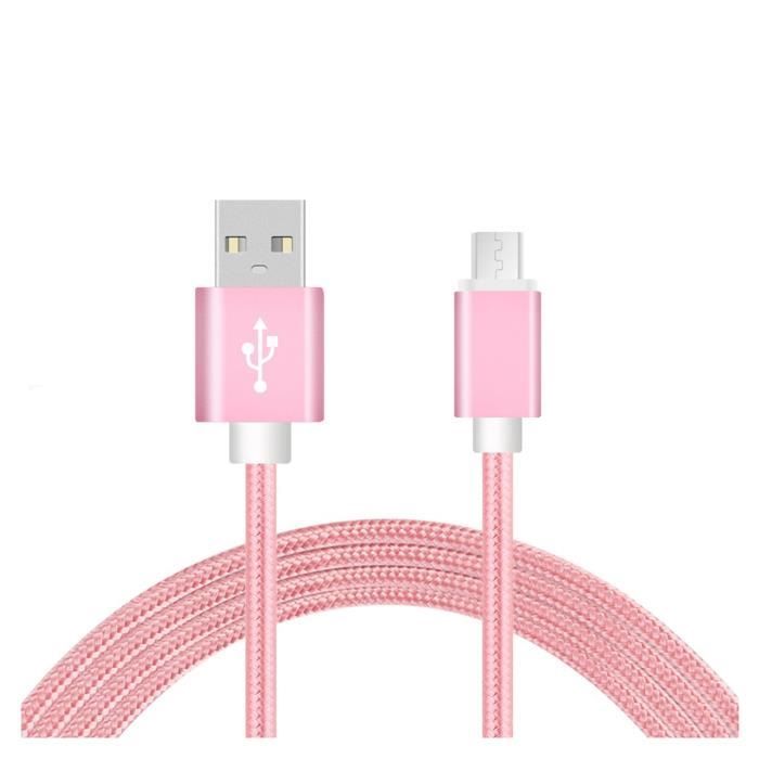 Lot de Cable de charge Micro USB Mètre pour Tablette Samsung