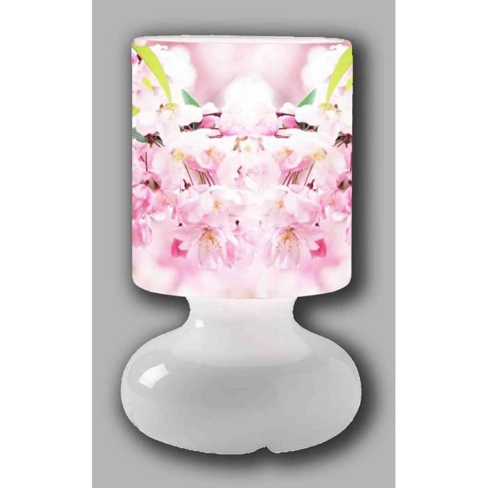 Lampe De Table Fleur De Cerisier Achat Vente Lampe De Table