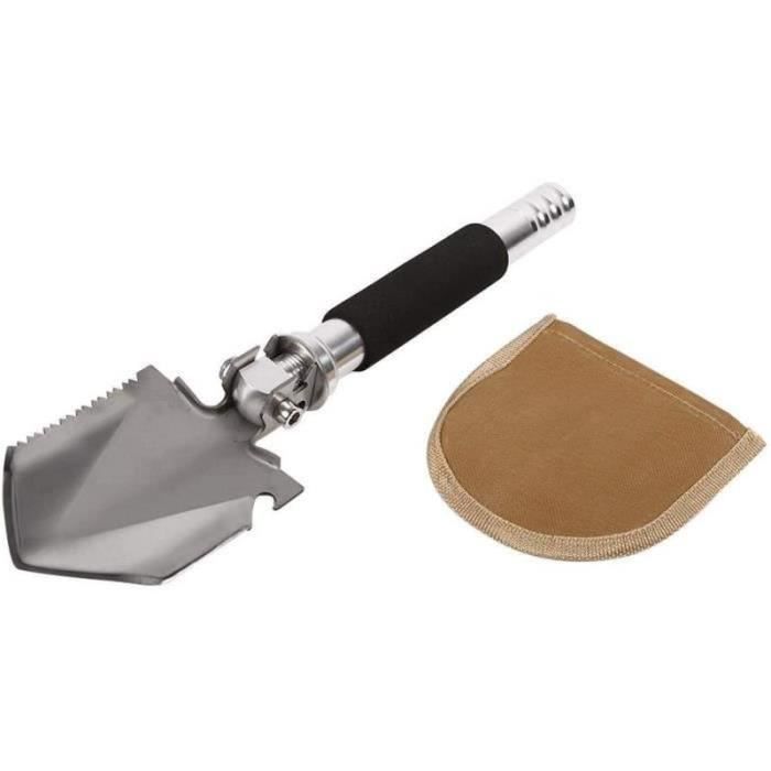 Kit de survie 65 en 1 avec Pelle pliante pour Camping, Randonnée, L