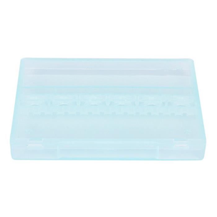 Transparent Poncage Foret Affichage Conteneur Vide Clou Meulage