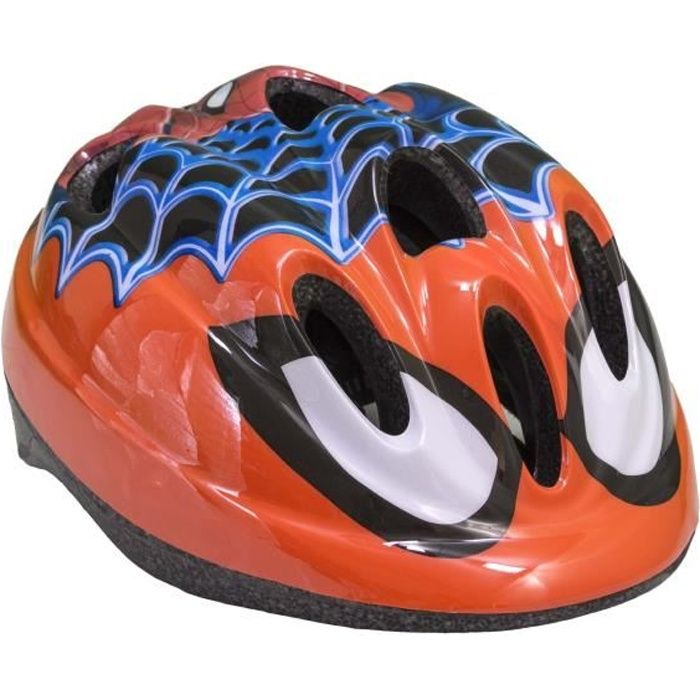 SPIDERMAN Casque de vélo - Enfant - Orange - Cdiscount Sport