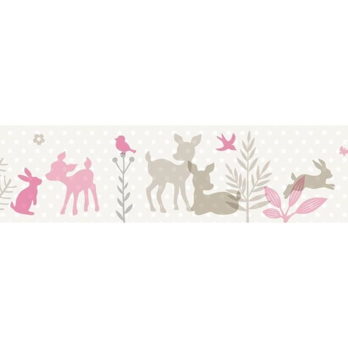 Lovely Label Frise Murale Autocollante 450 X 11 5 Cm Motif