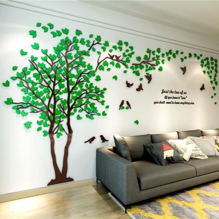 Grande Décoration Murale Arbre De Vie – Bois, Métal, Style Ethnique
