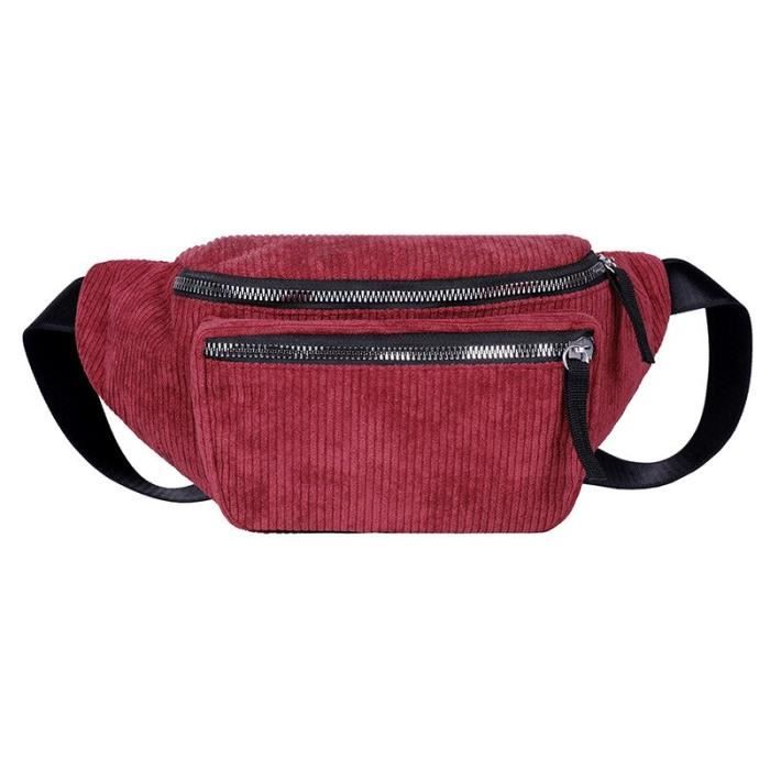 Sac ceinture rouge hotsell
