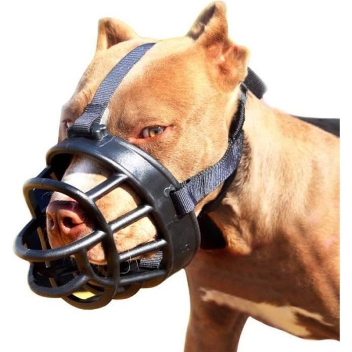 Muselière Pour Chien En Silicone Souple - Taille Universelle, Anti-morsure, Confortable Et Aérée - 5