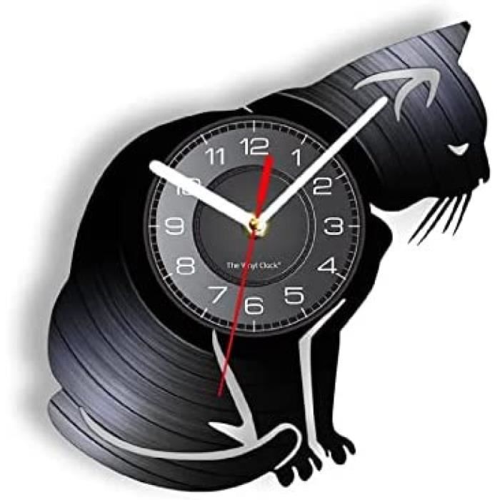 LED Horloge Murale Disque Vinyle Retour vers Le Futur, Accueil Art Décoration Horloge Murale à