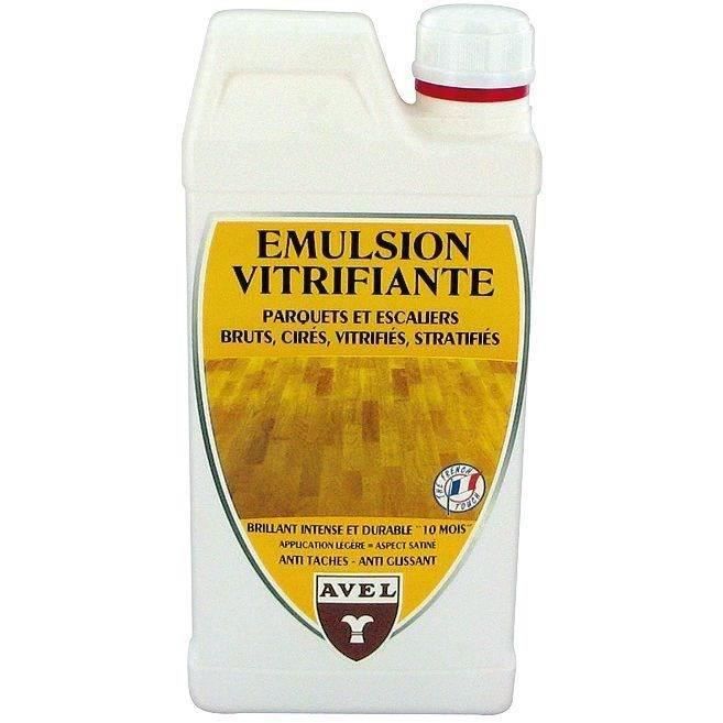 Emulsion vitrifiante pour parquet et escalier - 1 L