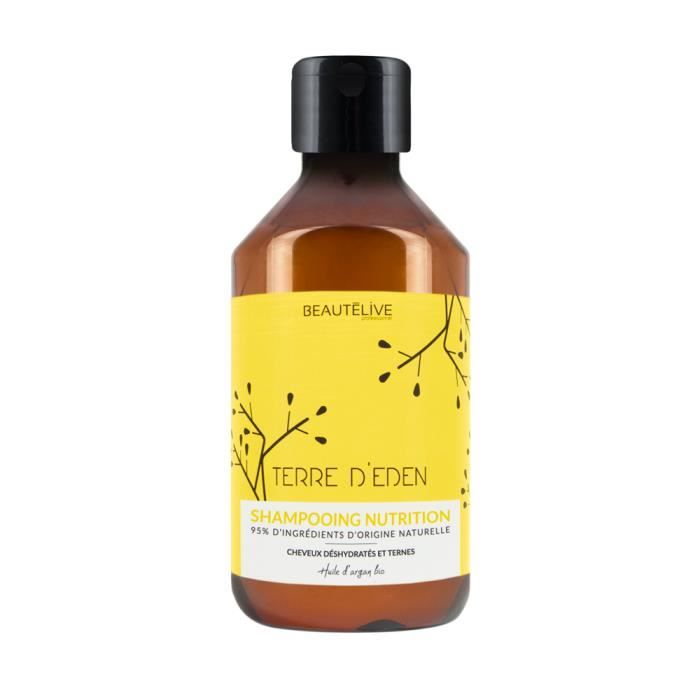 Beautelive Terre D Eden Shampoing Nutrition 250ml Shampoing Cheveux Secs Naturelle Sans Huiles Minerales Sans Parabene Achat Vente Shampoing Shampoing Nutrition Cdiscount
