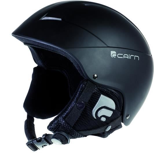 Casque Mixte Cairn Fusion Avec LED Flash Light Security, Doublure Amovible, 24 Aérations, Construction En Moule, Couleur Noir Mat Forêt