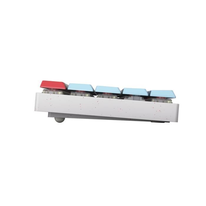 Clavier de jeu – Blanc – Sans fil – Rétroéclairé – MX Low Profile Speed – 3 modes différents