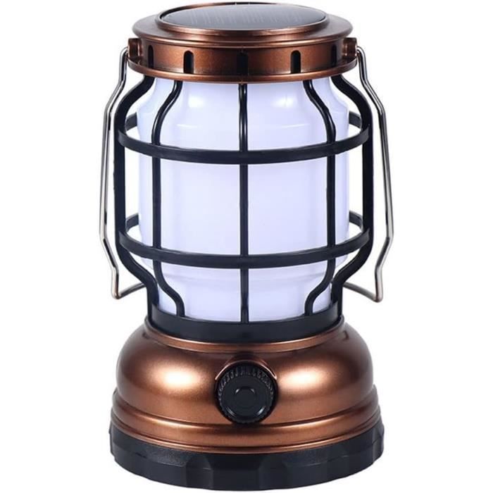 1 Lampe De Camping Extérieure Lampe Led Ampoule Portable D'Urgence Pratique Crochet Lampe Torche