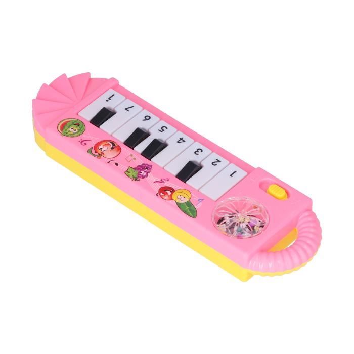 Drfeify Portable 4 Cordes 21 Pouces Ukulélé Hawaii en Bois Instrument de Musique à Cordes pour Enfants 