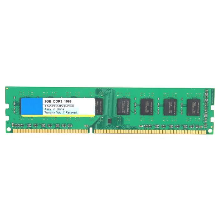 Barrette RAM Crucial 4 Go DDR3 1066 MHz Pour PC Portable – Mise à Niveau Facile Et Rapide