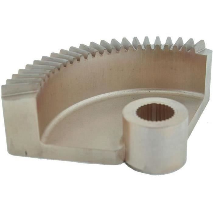 Secteur à dents adaptable pour AYP 100 degrés-alésage: 19,05mm