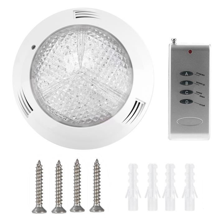 Fdit Lumières Sous-marines LED Rgb Ip68 Lampe Télécommande