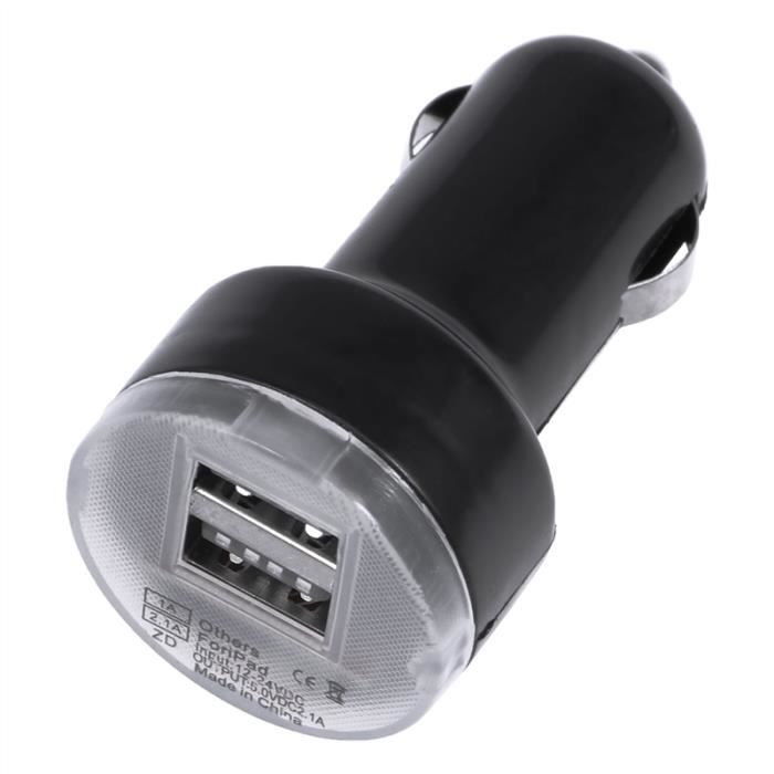 Chargeur Usb De Voiture Chargeur Rapide 2 1a Chargeur De Tablette