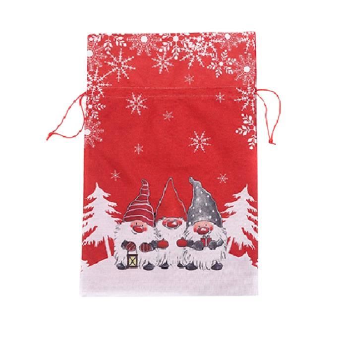 Sac D'emballage De Noël Cordon De Cuisson Candy Pouch-Cadeau Sac Goody  Pochette Chocolat-Bonbon Confiserie Chocolat - Cdiscount Au Quotidien