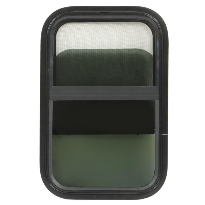 Garosa Fenêtres de VR Fenêtre de camping-car 590x390mm verre trempé teinté coulissant horizontal vertical pour camping-cars
