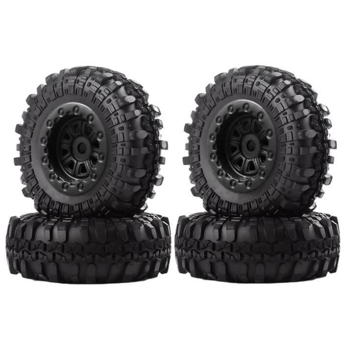 Roues Beadlock - FYDUN - Universel Pour Traxxas ATV RC - Argent - 1in