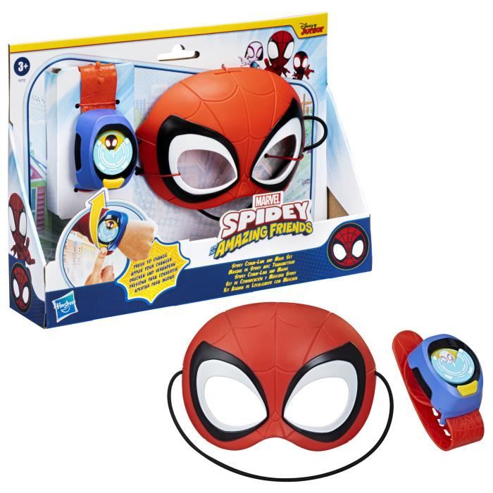 Masque Spiderman + bracelet - HASBRO - Jeu de rôle pour enfant - Rouge -  Garantie 2 ans - Cdiscount Jeux - Jouets