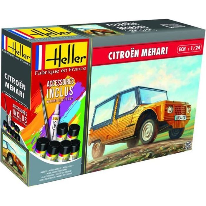 Maquette Voiture Kit Citroen Mehari Version 1 Aille Unique Coloris Unique Achat Vente Assemblage Construction Cdiscount