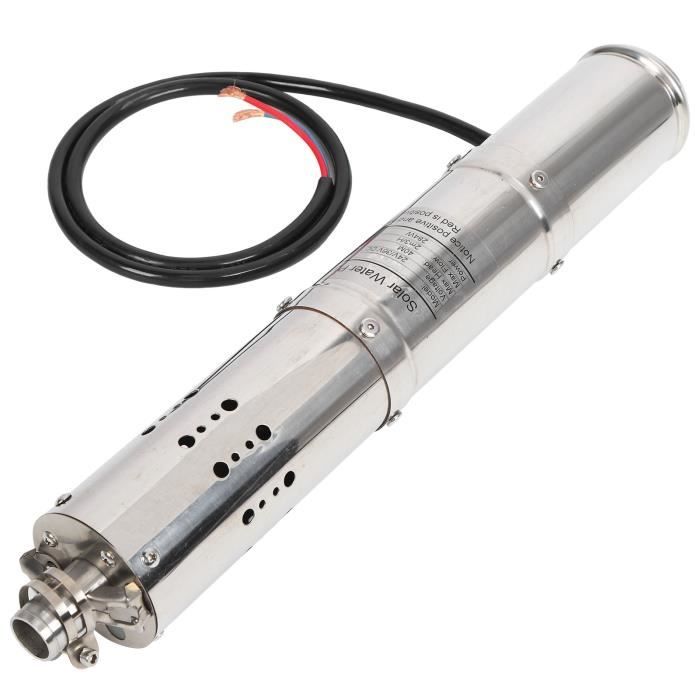 Kit Pompe Solaire Pour Puits 400W 24V Avec Contrôleur MPPT Et 2 Batteries 100Ah - Neuf
