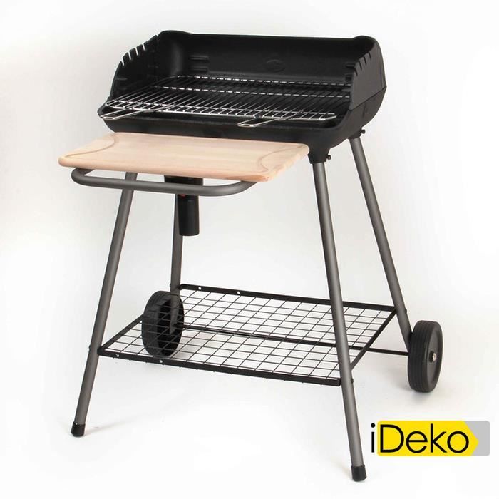 Barbecue Charbon Demi Tonneau Barbecue Charbon En Fonte Achat Vente Barbecue Barbecue